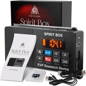 Spirit Box Ghost Hunting Equipment — Handheld EVP Ghost Hunting Equipment Kit